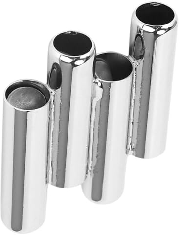 Edelstahl Stimmgerät für Violine und Erhu, 1 Stück, Silber | Blasbarer Kreatives Tonhöhe , Leicht und Präzise Design Kompakt Metallregler