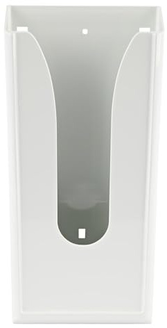 1 Stück, Hygienebeutelspender, FRANZ MENSCH, 29,5x13,5 cm, weiß, Kunststoff | Spender für Papierhygienebeutel, Hygienebeutel, Karton, H 5,5cm, hygiene bag dispenser, Waschraum, WC, Hotel, Sanitärbereich