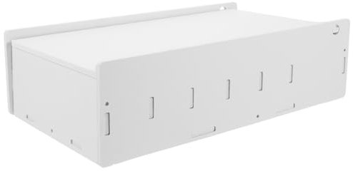 SEWACC Caja De Almacenamiento Para Monedas y Billetes Multirejilla, Organizador De Escritorio Compacto, Caja De Tickets Separadores, Uso Oficina y Hogar