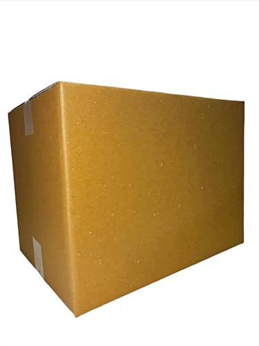 Scatole di Cartone Doppia Onda, 40x30x35 cm, Set da 20 Pezzi, Scatoloni per Trasloco (20 pezzi, 40x30x35 cm)