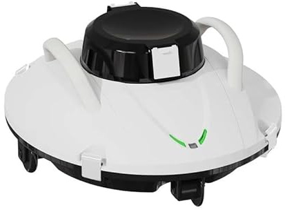 OZPPM Limpiafondos Automático Inalámbrico, Robot Limpiador De Piscinas, Aspiradora Automática For Piscinas Elevadas Y Enterradas, Máquina De Limpieza Subacuática Inteligente.