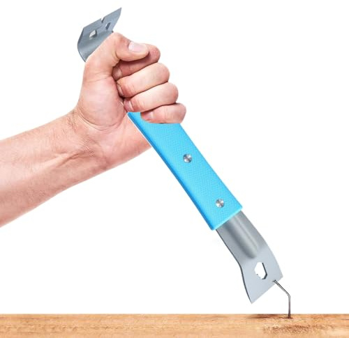 Mihauuke Leve Pesanti Resistente | Estrazione Chiodi Multifunzione,Estrachiodi per Coperture Lavorazione Legno Demolizioni Edilizia Manutenzione Casa