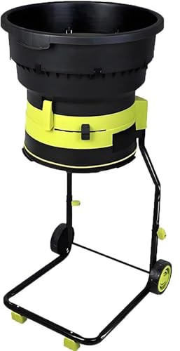 GAYAYAS Electric Garden Chipper Shredder, with Leaf Scoops Spade, Collection Bag, Electric Leaf Mulcher, 8,000 RPM, Efficiently Mulches 208L/Min 30MPowerCord