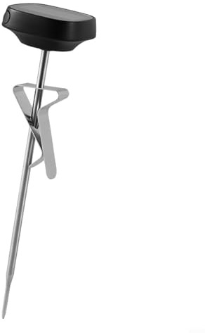 Opatiny Termometro digitale per caffè, schiumare il latte, cucinare, barbecue, campeggio, in acciaio inox, lettura istantanea, termometro da cucina con risposta rapida
