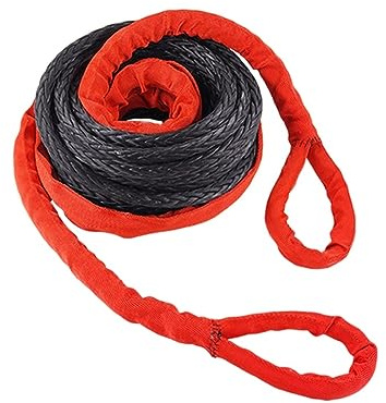 Corda Di Traino, Corda Di Traino Uhmwpe 12mm X 9m-26400lbs for 4x4 Atv Utv Suv Heavy Duty Emergency Off-Road