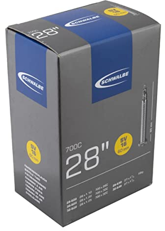 Schwalbe SV 16 Fahrrad Schlauch 27/28´´, Ausführung:27/28 1 1/8-1.250´´ 28/32-622/630 SV60mm