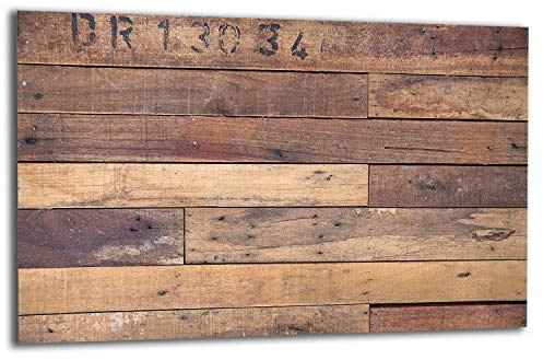 TMK | Herdabdeckplatte 80x52 cm 1-teilig Ceranfeldabdeckung Induktion Herdschutz Spritzschutz Glasplatte Deko Schneidebrett Holz