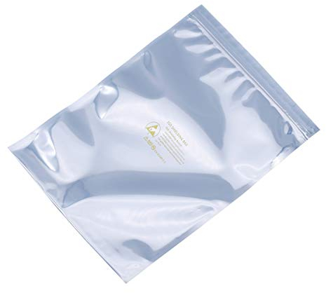 Quadrios ESD-Beutel (L x B) 200mm x 250mm abschirmend ESD-Kennbuchstabe S 10St.