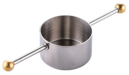 Stainless Steel Bar Cocktail Jigger with Handle for Home Bar Restaurant Use