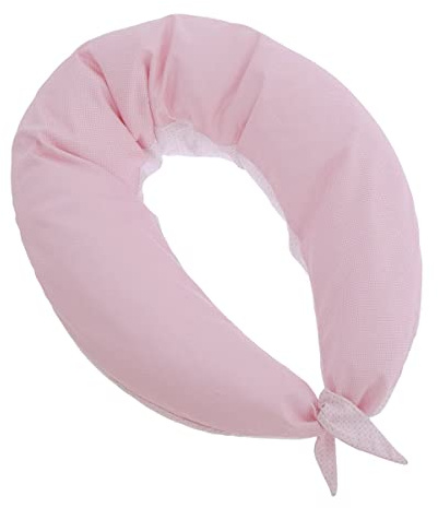Cambrass - Nursing Pillow Moon 80x185x16 Cm Essentia Pink