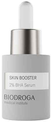Biodroga 2% BHA Serum 15 ml – Gesichtsserum mit Salicylsäure für unreine Haut Porenreiniger Skincare Pflege