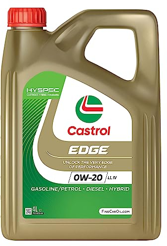 Castrol EDGE 0W-20 LL IV Olio Motore, 4L