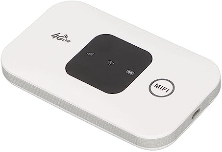 Tragbarer Internet-Hotspot, 4G-SIM-Karten-Router, Kabelloser Tragbarer WLAN-Router, Mobiler Hochgeschwindigkeits-Router mit 150 Mbit/s für Home-Office-Reisen