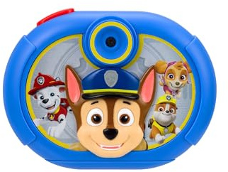ekids Paw Patrol Kinderkamera mit SD-Karte, Digitalkamera für Kinder mit Videoaufnahme, integrierte Digitale Aufkleber für Fans von Paw Patrol Spielzeug