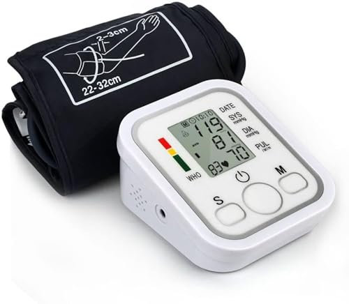 Misuratore Digitale Automatizzato Per La Misurazione Pressione Con Display LCD digitale bracciale braccio pressione sanguigna