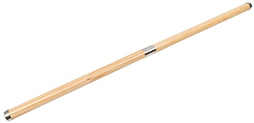 Wooden Stair Handrails Banister Kit 150cm Non-Slip Staircase Handrail Wall Wooden Stair Railings Support Rod with Metal Brackets Indoor Villa Construction Loft Elderly Safety Handrail