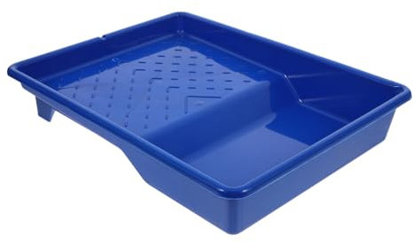 Artibetter Vassoio Per Rulli Di Vernice in Plastica Rivestimenti Monouso Per Pittura Murale Organizer Per Vaschette Di Vernice Blu