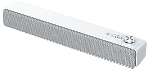 Richeyty Barra de sonido portátil altavoces para ordenador altavoz Bluetooth inalámbrico con cable AUX PC/TV Home Theatre 4D estéreo Surround-B