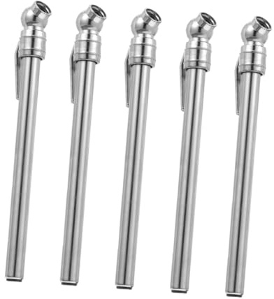 HEMOTON 5 pièces Crayon Jauge Pression Pneus Portable Stylo Test Pneu Compact et Léger Outil Précis pour Voitures Camions Motos et Vtt