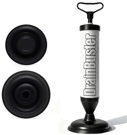 Saugglocke für Waschbecken bei Verstopfungen, PöMpel,Plunger Abfluss,Leistungsstarker Rohrreiniger Waschbecken Bad Saugglocke zum Entfernen von Rohrverstopfungen in Bad, Küche und Toilette