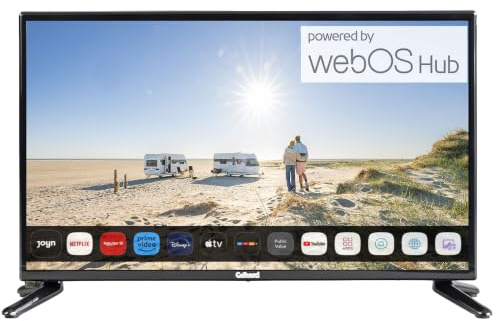 Gelhard GTV2410 LED Smart TV WebOS und Bluetooth DVB-S2/C/T2 für 12V u. 230Volt WLAN Full HD + PVR