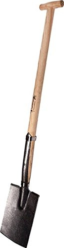 Rodespaten Blattmaß 285x180mm Gr.2 m.Knopf-Stiel S tiel-L.1100mm 2700g KRUMPHOLZ