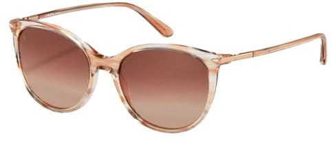 Rodenstock Damen R3322 Leichte Und Runde Brille Aus Hochwertigem Acetat, Rose Structured
