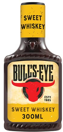 Bull's Eye Barbecue Sweet Whiskey Flacon Souple Top Up 365g