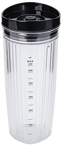 ZWILLING Enfinigy Personal Mixer mit Trinkdeckel und Vakuumdeckel, Schwarz