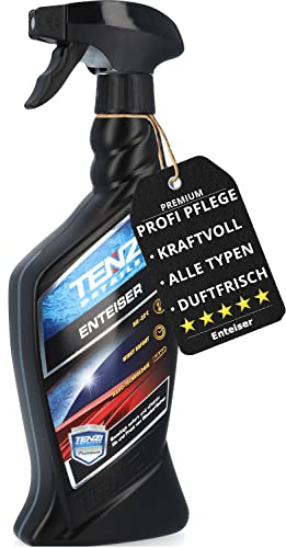 TENZI Sbrinatore per parabrezza, 600 ml, spray per auto e moto, sbrinatore, sbrinatore, sbrinatore per parabrezza, portiera dell'auto e serratura, spray sbrinante fino a -22 °C, antigelo, senza