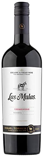 Miguel Torres Chile - Las Mulas Carmenère Reserva, Vino Tinto, 75 cl