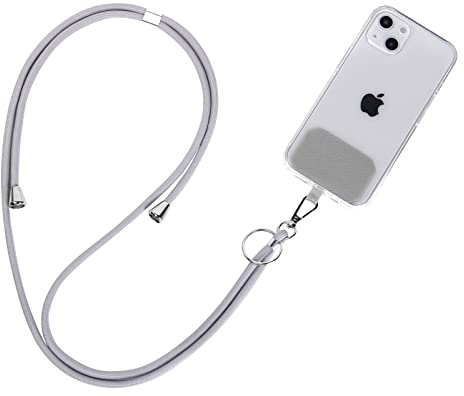 Flintronic Phone Lanyard - Adjustable Universal Cell Phone Cord, Crossbody & Wrist Strap with Keychain & Patch