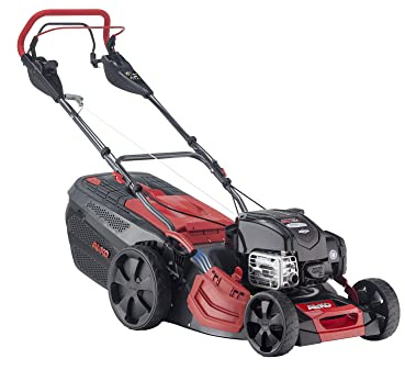 AL-KO Benzin-Rasenmäher Premium 473 VS-B, 46 cm Schnittbreite, 2.3 kW Motorleistung, stufenloser Radantrieb, Robustes Stahlblechgehäuse, 4IN1function, für Rasenflächen bis 1400 m²