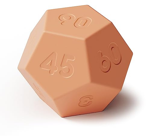 mooas Dodecagon Time Ball Mini minuteur rechargeable Sable Pêche