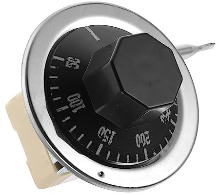 Mobestech Mechanischer Temperaturregler Für Elektrogeräte Ac16a50-300 Thermostat Präzise Temperaturregelung Für Backofen Fritteuse Und Warmwasserbereiter