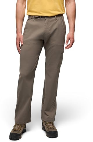 prAna Men's Standard Stretch Zion Pant, Mud, 32x32