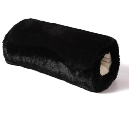 Weicher Handwärmer für Damen und Herren, Camping, Reisen, Erwachsene, Handmuff, Hotel, wärmende Handschuhe, Fäustlinge, waschbar, Bekleidungszubehör, Schwarz
