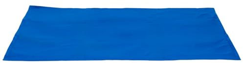 INTIRILIFE Kühlmatte für Hunde und Katzen in Blau- 50 x 90 cm - selbstkühlende Matte für Haustiere abwischbar Kühlunterlage Hundematte Katzenmatte für Kisten Zwinger Betten