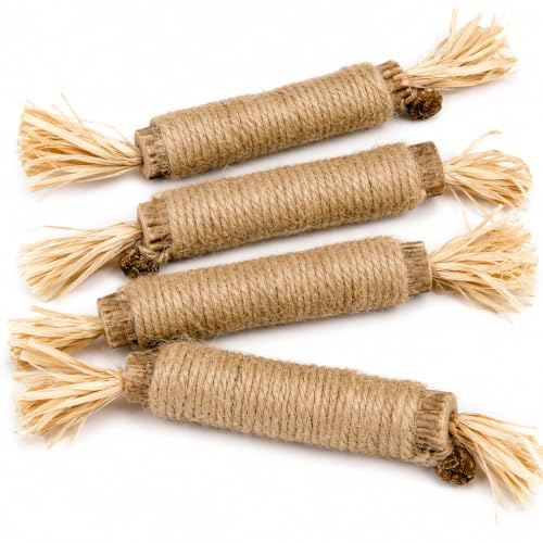 Purring Pussy Silvervine Sticks For Cat Toy 4 Pack