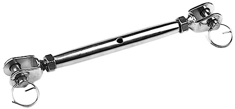 BUGUUYO Turnbuckle Fasteners Wire Rope Collar Heavy Duty Turnbuckle Rigging Screw for Industrial Marine