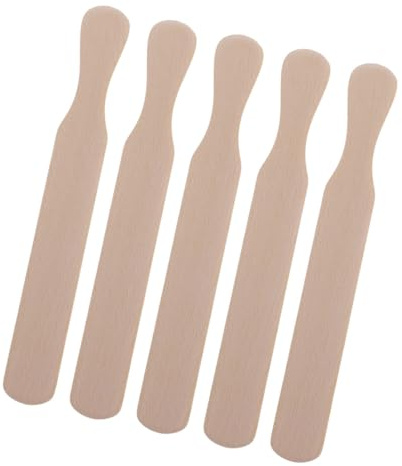 TOPBATHY 5-teiliges Crêpe-spatel-set Holzspatel Und Spachtel-set Zum Kochen Und Backen Einfacher Pfannkuchenwender Handgefertigtes Streichwerkzeug Frühstückszubereiter