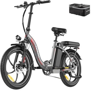 Fafrees F20+ 20 Zoll Faltrad E-Bike Fatbike (2026) - 36V 20AH Akku, 250W Motor, 140kg Traglast, 25km/h, E-MTB 20° - Unisex Elektrofahrrad für Damen & Herren