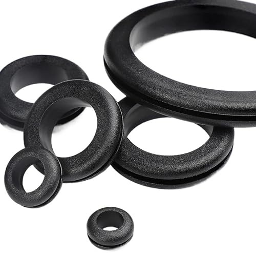 Gummischeiben Sortiment Kit, 3 mm ~ 80 mm dicker Gummidichtungsring, Öldichtungstülle for Schutz von Drahtkabellöchern, Schutzring, Unterlegscheibe, Hardware (30 mm (20 Stück))(3mm (100Pcs))