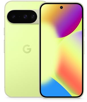 Google Pixel 10 - Unlocked Android Smartphone - Gemini AI Assistant - Advanced Triple Rear Camera, Fast-Charging 24+ Hour Battery, and 6.3 Actua Display - Lemongrass - 256 GB (2025 Model)
