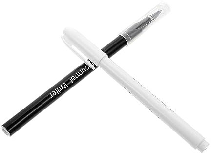 OUNONA 2pièces Stylo Colorant Comestible Marqueur Pâtisserie pour Décoration Gâteau Pointe Fine Et Large pour Pâtisseries Ustensile Cuisine pour Glaçage Et Travaux Fins