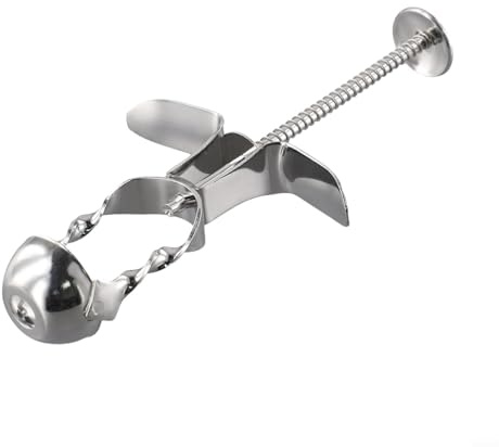 Drivstraw For Cherry Corer Tool for Cherries, Olives, Jujubes & Red Dates – Stainless Steel Fruit Pitter with Automatic Rebound Spring, Dishwasher Safe, 8 x 3 x 15.6 cm