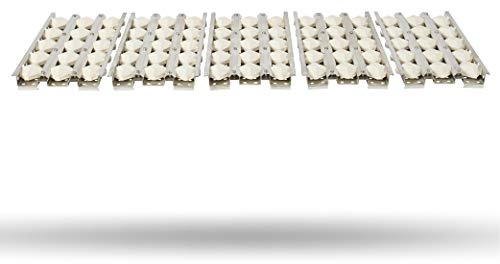 Coyote Ceramic Briquette Flame Tamer Set for C2 Model 42-Inch Grills, Set of 5 - C2BRIQ42