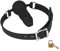Roluck Bavaglio per bocca con lucchetto in silicone Ball Gag regolabile per donne BDSM Bondage erotico sex toy
