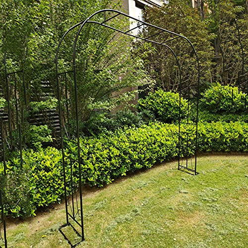 Arco De Jardín De Metal,Arcos Para Rosas Para Plantas Trepadoras,Arcos De Boda,Pabellones,Pérgolas Para Interiores Y Exteriores,Resistentes A La Intemperie Y De Pie,Decoración De Celebración De Pati