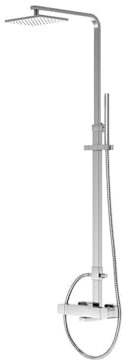 Steinberg Serie Duschsystem, Komplettset, Thermostatarmatur, Easy-Clean, 2302721
